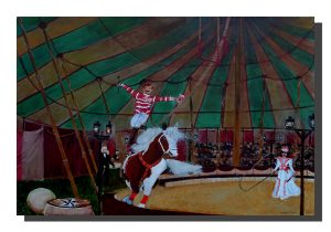 Sir Robert Fosssett Rider. 18" x 12"